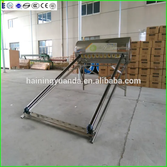 Compact pressurized solar water heater for home and abroad