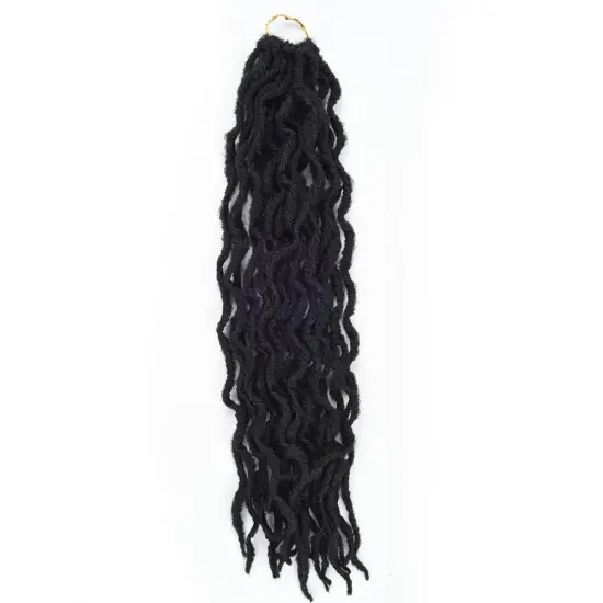 AliLeader 18'' Crochet Braids Faux Locs Hair For Africa Ladies
