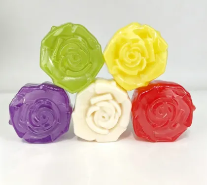 Rose handmade essential oil soap facial cleansing essential oil soap moisturizing