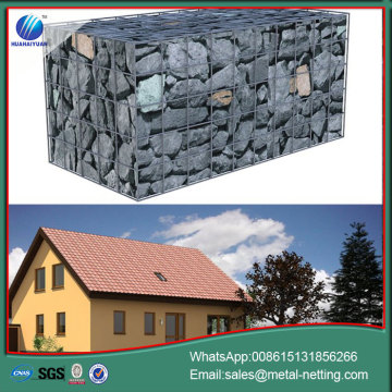 Muro de gabion soldado gabon