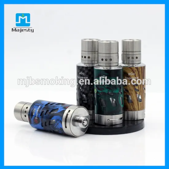 Factory price supply ecig atomizer mega tank 2.5ml eGo Supreme atomizer, free shipping