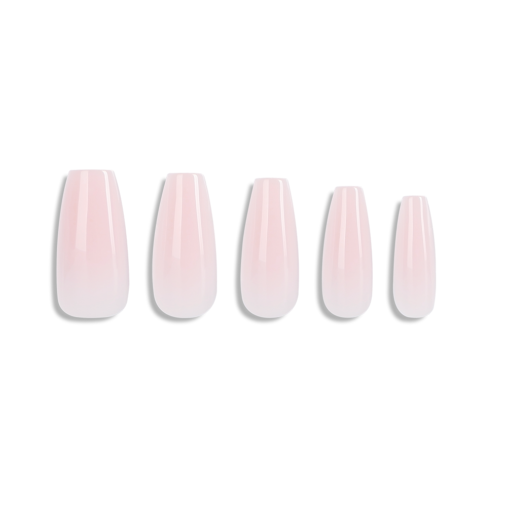 French Solid Artificial Nail