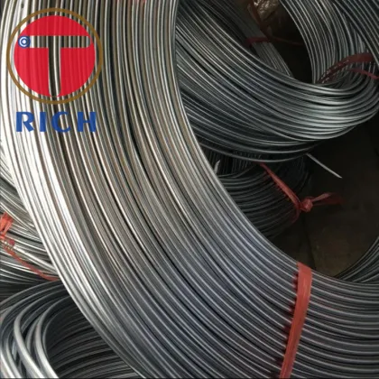 TSW single wall steel bundy tube olive green tube