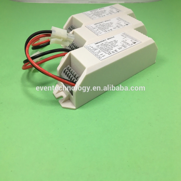 Emergency module/emergency conversion kit for use of 2D led retrofit light with with 3 hour maintained emergency operation