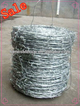 Barbed wire tape ISO factory 1.5mm diameter PVC coating 25kg/Coil