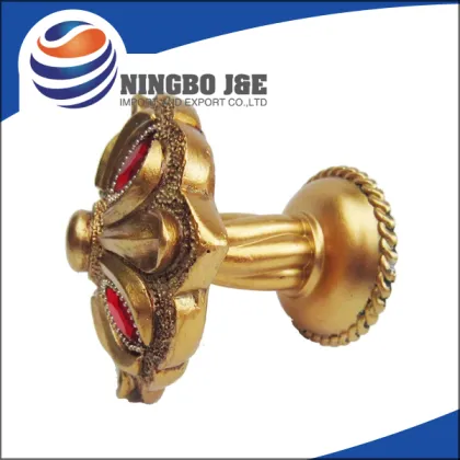 Golden Diamante Drapery Tie Back hooks