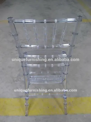 Wholesale Clear Resin Tiffany Wedding Chairs