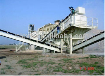 500T/H-600T/H Medium Hard Rock/Hard Rock crushing plant solution