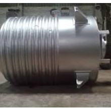 Horizontal External Half Pipe Coil Stainless Steel Reactor