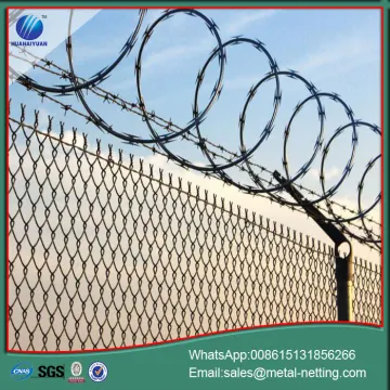 chain link security fence diamond wire fence