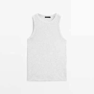 Top per collo appeso al collo puro da donna