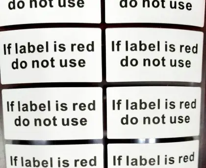 water sensitive material white