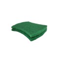 Limpieza de almohadillas de fregado de esponja de matorrales