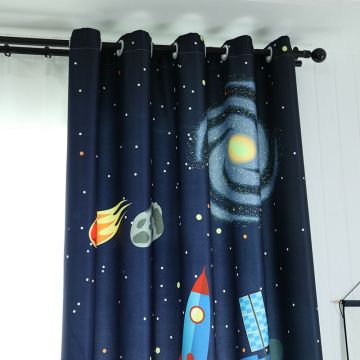 Art Hanging Textiles Home Cartoon Vorhang