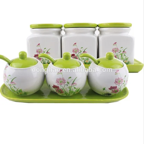 2014 hot selling product ceramic seasoning pot