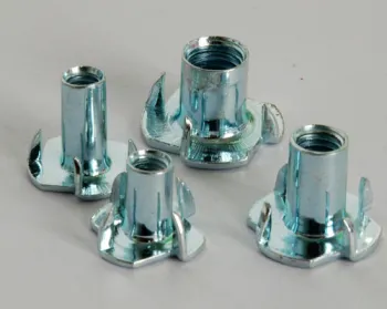T nuts with 4 prongs