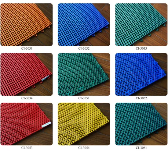 Recycled environmental basketball court sports flooring