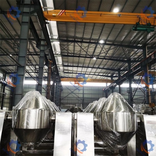 Pengering Vakum Rotary Rotary Kerucut Double Kelas Tinggi Industri