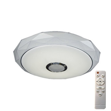 Ses kontrolü ve uygulama karartma ile renkli göz kamaştırıcı Bluetooth LED tavan ışıkları