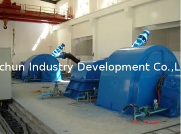 100kw-50mw Francis Hydro Turbine Generator, Hydraulic Power Francis Type Water Turbine