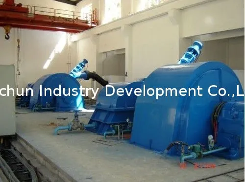 100kw-50mw Francis Hydro Turbine Generator, Hydraulic Power Francis Type Water Turbine