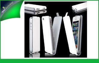 Eco-friendly Soft Vertical Leather Cell Phone Cases For Iph
