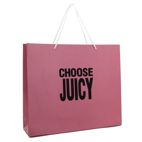 Custom Logo Apparel Use Shopping Recycled Paper Bag