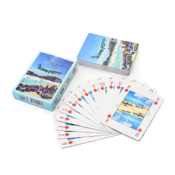 Professional Customizable Paper Playing Cards: High-Quality Poker Cards with Personalized Logos