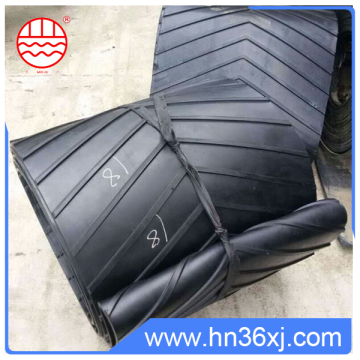 General wearable high quality polyester chevron rubber nylon conveyor belt