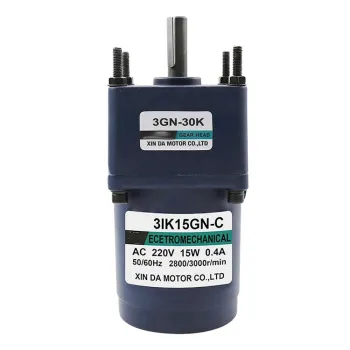 Customized 250W Electric AC Gear Motor and Gearbox for Textile Machinery
