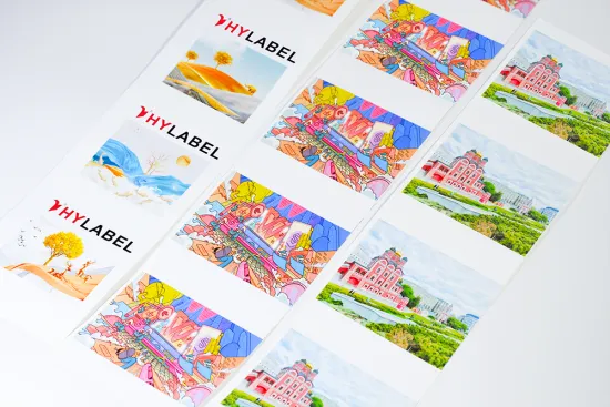 Customize Gloss Matt white Paper PP inkjet label