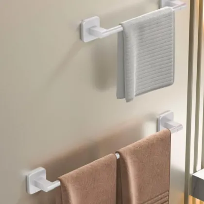 Non perforack bathroom towel rack bathroom storage rack