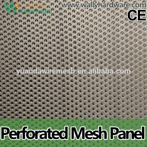 Round iron aluminum perforated panels , Perforated metal mesh , Aluminum perforated panels