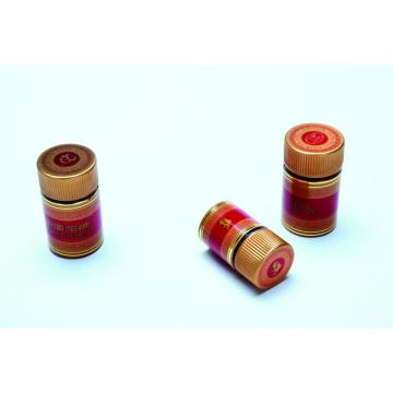 Customized whiskey glass bottles Screwcaps