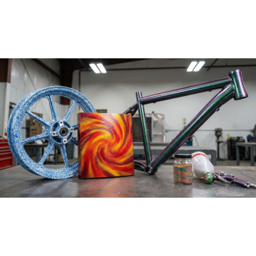 Многоцветное порошковое покрытие