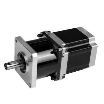High Torque Gear Reducer NEMA 23 Stepper Motor with 1:4 to 1:200 Reduction Ratio