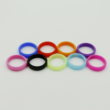 custom color universal polyamides pvc silicone ring