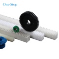 Plastic self lubricating transmission rack pinion