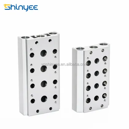 SHINYEE 4V/4A Pneumatic Solenoid Valve Base and Manifold Accessories for Pneumatic Parts