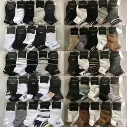 Cotton Casual Brand Ankle Socks - MXW004