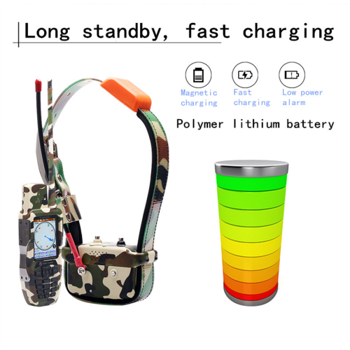 Pet Collar Monitor GPS Tracker with Training Funtion