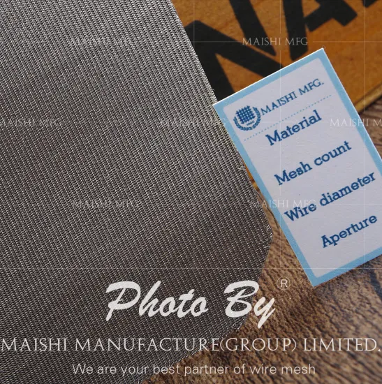 AISI304 Stainless Steel Wire Mesh For Filtering