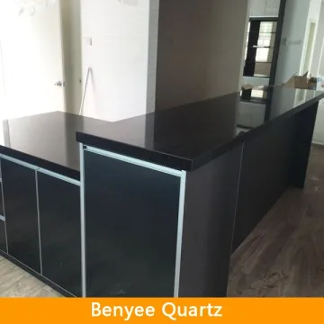 Quartz kitchen table islands top