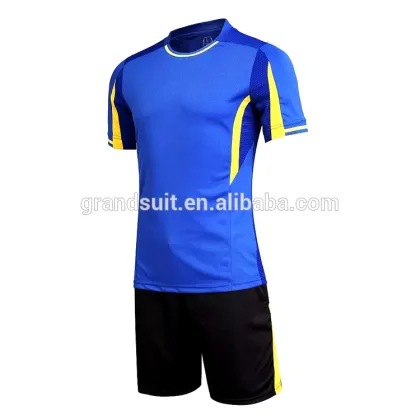 Thailand quality soccer jersey football team shirt dry fit fabric football sports wear