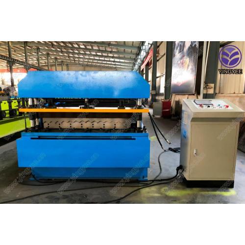 Corrugated sheet wall cold roll forming machine
