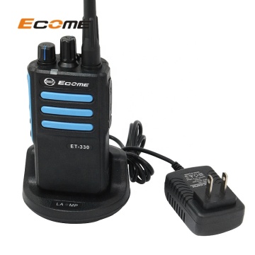 Ecome ET-330 bon marché UHF rechargeable numérique bidiromine à faible coût dmr walkie talkie