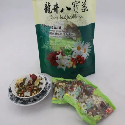 Various Ingredient Health Care Tea Dragon Well Tea 8 Treasure Blended Herbal Tea