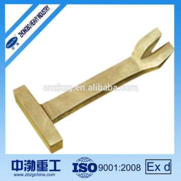 Non-sparking Safety Tools Aluninium Wrecking Bar for Petroleum and gas Industry