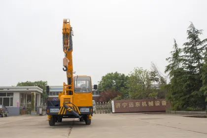 12 ton OEM Homemade Moblie Truck Crane Machinery