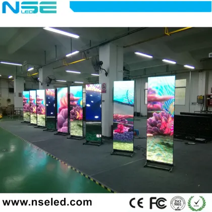 Shopping Mall Airport Advertising Digital LED Poster for Ads